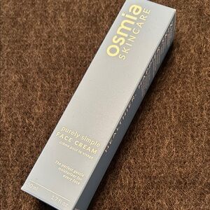 Osmia Skincare Purely Simple Face Cream, NIB